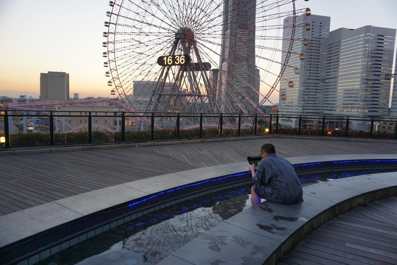 Hotel Yokohama Minatomirai Manyo Club Esterno foto