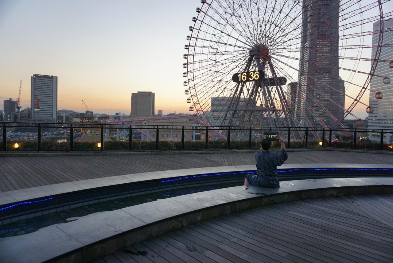 Hotel Yokohama Minatomirai Manyo Club Esterno foto